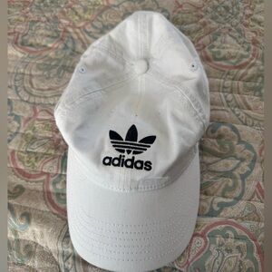 Adidas White Cap